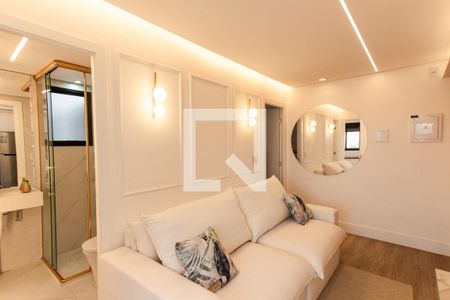 Sala   de apartamento para alugar com 1 quarto, 41m² em Vila Maria Alta, São Paulo