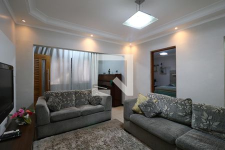 Sala de casa à venda com 3 quartos, 195m² em Jardim Santo Alberto, Santo André