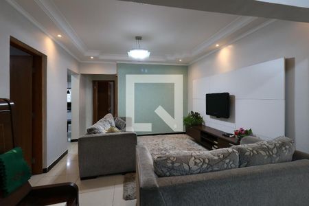 Sala de casa à venda com 3 quartos, 195m² em Jardim Santo Alberto, Santo André