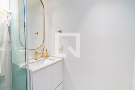 Banheiro da Suíte de apartamento à venda com 3 quartos, 132m² em Chácara Inglesa, São Paulo