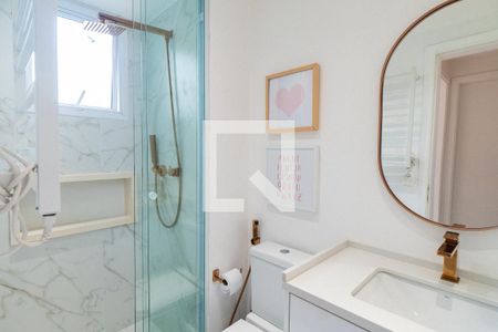 Apartamento à venda com 132m², 3 quartos e 2 vagasBanheiro Social