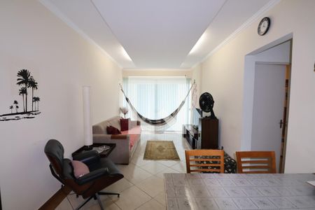 Sala de apartamento para alugar com 2 quartos, 70m² em Vila Julia, Guarujá
