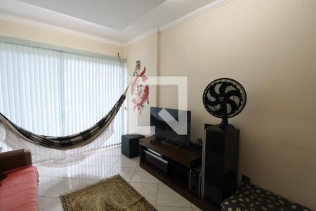 Sala de apartamento para alugar com 2 quartos, 70m² em Vila Julia, Guarujá