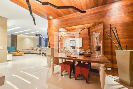 Sala de apartamento para alugar com 4 quartos, 290m² em Barra Funda, Guarujá