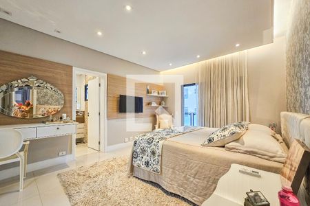 Suite 1 de apartamento para alugar com 4 quartos, 290m² em Barra Funda, Guarujá