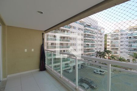 Varanda da sala de apartamento para alugar com 3 quartos, 79m² em Pechincha, Rio de Janeiro