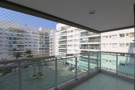 Varanda da sala de apartamento para alugar com 3 quartos, 79m² em Pechincha, Rio de Janeiro
