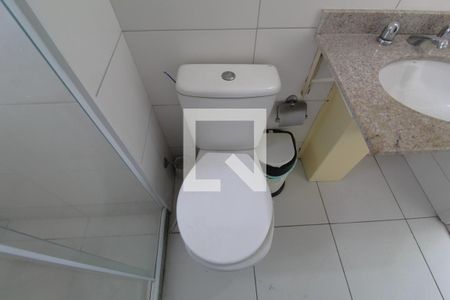 Apartamento para alugar com 79m², 3 quartos e 2 vagasBanheiro da suíte canadense