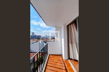 Varanda da Sala de apartamento à venda com 2 quartos, 56m² em Vila Bertioga, São Paulo