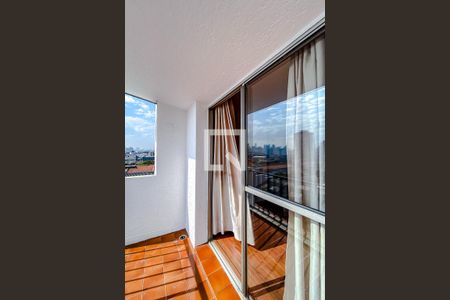 Varanda da Sala de apartamento à venda com 2 quartos, 56m² em Vila Bertioga, São Paulo