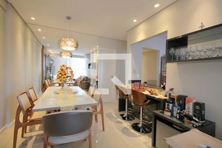 Sala de apartamento à venda com 3 quartos, 92m² em Sagrada Família, Belo Horizonte