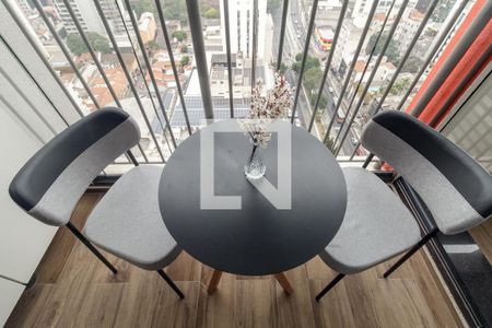 Apartamento à venda com 35m², 1 quarto e sem vagaVaranda