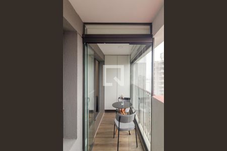 Apartamento à venda com 35m², 1 quarto e sem vagaVaranda