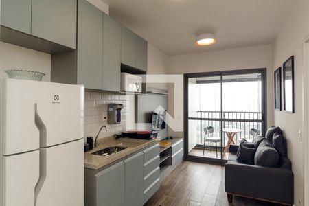 Sala de apartamento para alugar com 1 quarto, 35m² em Consolação, São Paulo