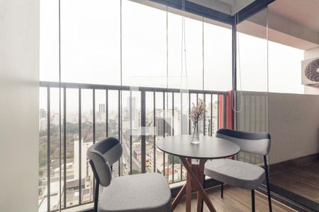 Apartamento à venda com 35m², 1 quarto e sem vagaVaranda