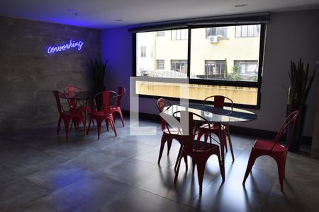 Apartamento para alugar com 24m², 1 quarto e sem vagaCoworking