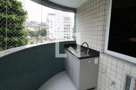 Varanda de apartamento para alugar com 3 quartos, 120m² em Braz de Pina, Rio de Janeiro