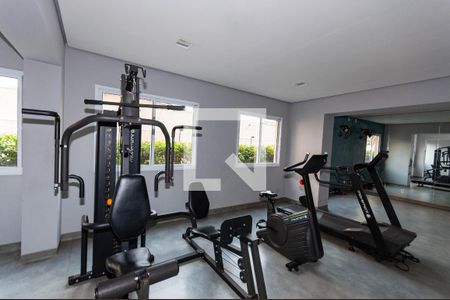 Apartamento para alugar com 33m², 1 quarto e sem vaga Apartamento para alugar com 33m², 1 quarto e sem vagaÁrea Comum - Academia