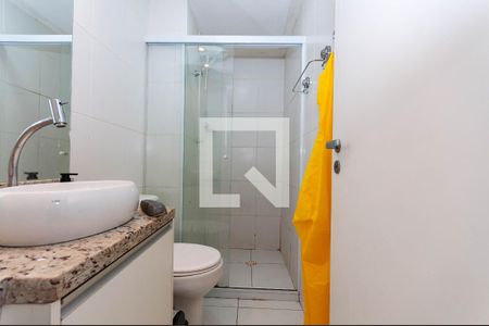 Banheiro Social de apartamento para alugar com 1 quarto, 33m² em Água Branca, São Paulo