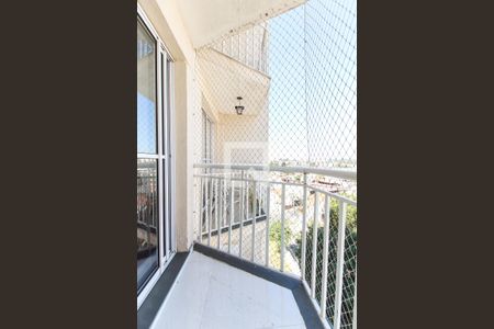 Varanda da Sala de apartamento à venda com 3 quartos, 70m² em Vila Carmosina, São Paulo