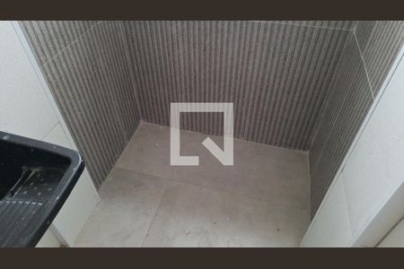 Banheiro Studio de kitnet/studio para alugar com 1 quarto, 30m² em Aviação, Praia Grande