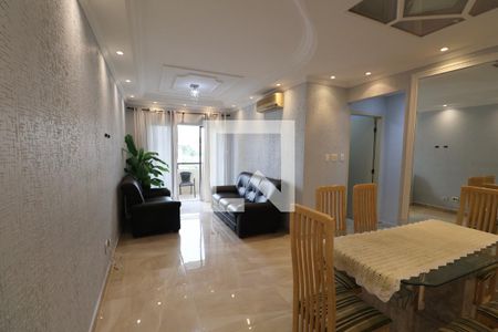 Sala de apartamento para alugar com 3 quartos, 90m² em Jardim Enseada, Guarujá