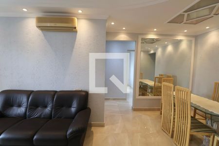 Sala de apartamento para alugar com 3 quartos, 90m² em Jardim Enseada, Guarujá