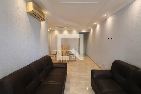 Sala de apartamento para alugar com 3 quartos, 90m² em Jardim Enseada, Guarujá
