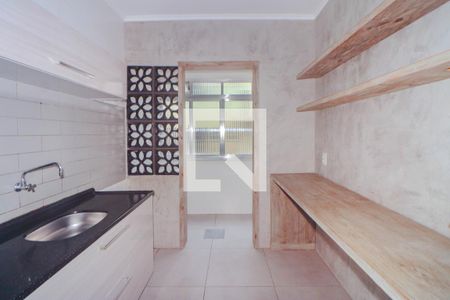 Apartamento à venda com 52m², 1 quarto e 1 vagaCozinha e Área de Serviço