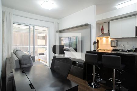 Sala de apartamento para alugar com 1 quarto, 49m² em Consolação, São Paulo