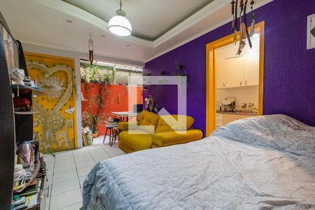 Sala de apartamento à venda com 1 quarto, 57m² em Centro Histórico, Porto Alegre