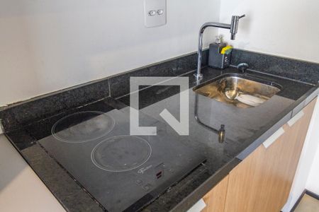 Studio à venda com 21m², 1 quarto e sem vagaCozinha