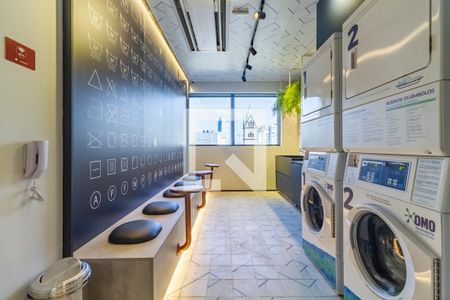 Studio à venda com 21m², 1 quarto e sem vagaÁrea comum - Lavanderia