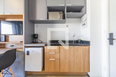 Studio à venda com 21m², 1 quarto e sem vagaCozinha