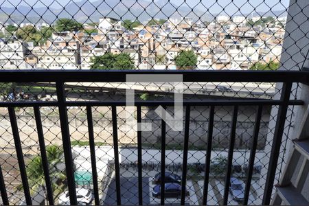 Varanda Sala de apartamento para alugar com 2 quartos, 49m² em Del Castilho, Rio de Janeiro