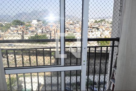 Varanda Sala de apartamento para alugar com 2 quartos, 49m² em Del Castilho, Rio de Janeiro