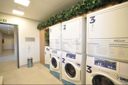 Studio para alugar com 29m², 1 quarto e sem vagaLavanderia