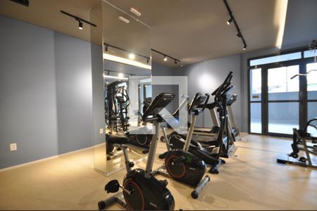 Studio para alugar com 29m², 1 quarto e sem vagaÁrea comum - Academia