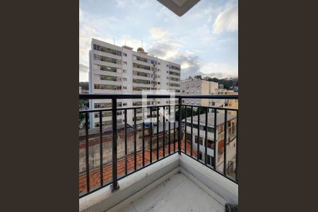 Varanda da Sala de apartamento para alugar com 2 quartos, 54m² em São Cristóvão, Rio de Janeiro