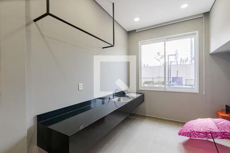 Studio para alugar com 24m², 1 quarto e sem vaga Studio para alugar com 24m², 1 quarto e sem vagaLavanderia
