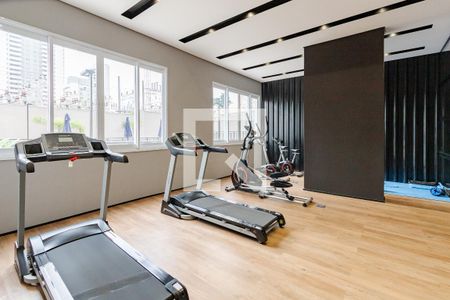 Studio para alugar com 24m², 1 quarto e sem vaga Studio para alugar com 24m², 1 quarto e sem vagaAcademia