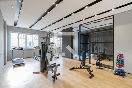 Studio para alugar com 24m², 1 quarto e sem vaga Studio para alugar com 24m², 1 quarto e sem vagaAcademia