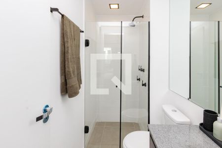 Studio para alugar com 24m², 1 quarto e sem vaga Studio para alugar com 24m², 1 quarto e sem vagaBanheiro