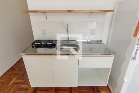 Studio para alugar com 21m², 1 quarto e sem vaga Studio para alugar com 21m², 1 quarto e sem vagaCozinha