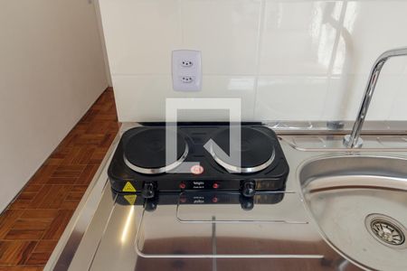 Studio para alugar com 21m², 1 quarto e sem vaga Studio para alugar com 21m², 1 quarto e sem vagaCozinha