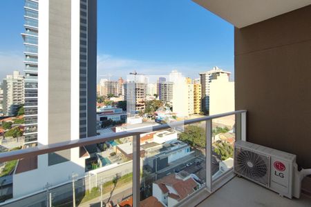 Varanda da Sala de apartamento para alugar com 1 quarto, 37m² em Cambuí, Campinas