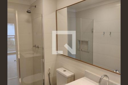 Banheiro da Suíte de apartamento à venda com 1 quarto, 51m² em Perdizes, São Paulo