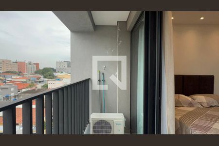 Varanda de kitnet/studio para alugar com 1 quarto, 23m² em Pinheiros, São Paulo