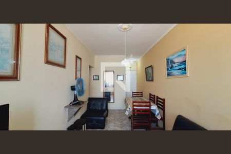 Sala de apartamento para alugar com 1 quarto, 56m² em Aviação, Praia Grande