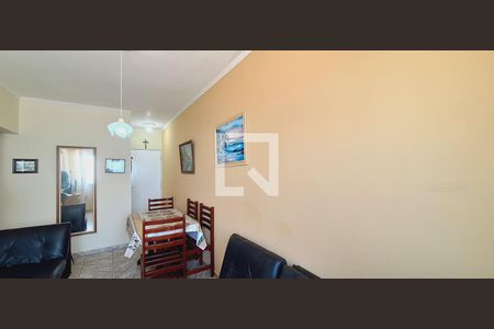 Sala de apartamento para alugar com 1 quarto, 56m² em Aviação, Praia Grande